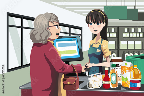 Grocery shopping