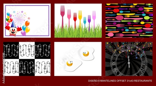 DISEÑO MATELINES PAPEL PARA RESTAURACION