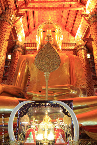buddha of wat phananchoeng photo