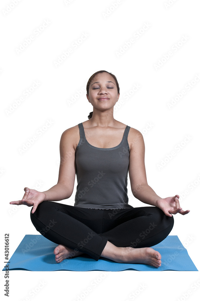 Woman Doing Yoga