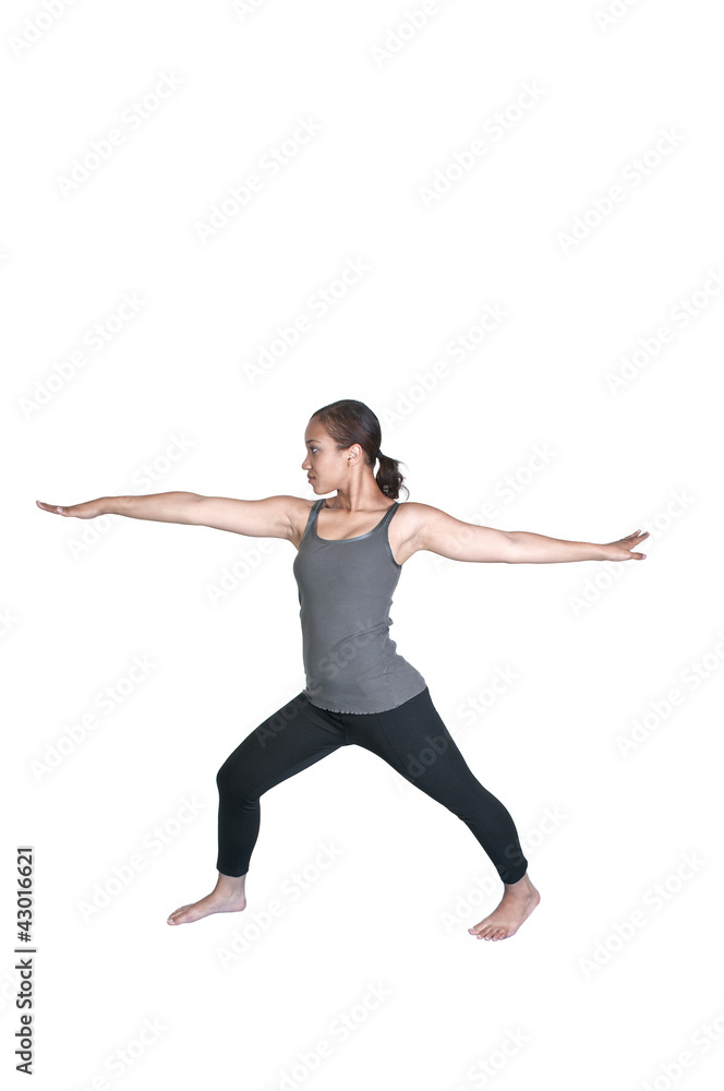 Woman Doing Yoga