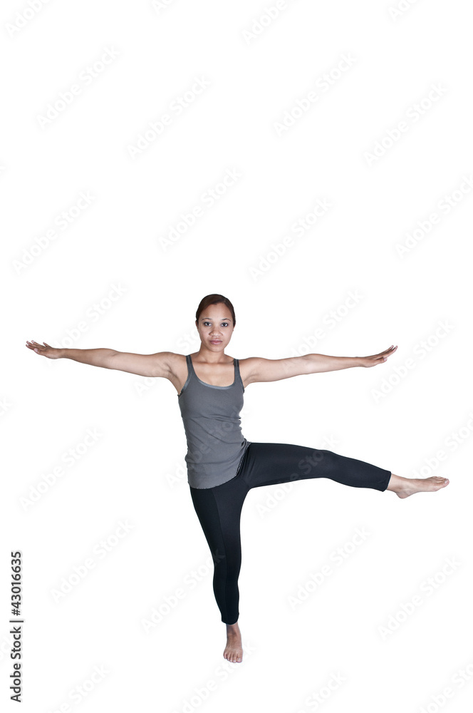 Woman Doing Yoga