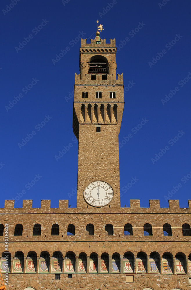 Palazzo Vecchio nel Cielo Blu