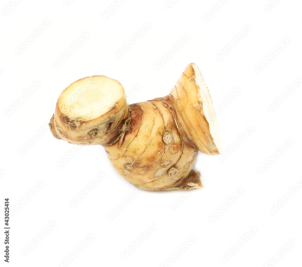 Thai food ingredient for Tom yum kung isolated in white backgrou Thai food ingredient for Tom yum kung isolated in white backgrou