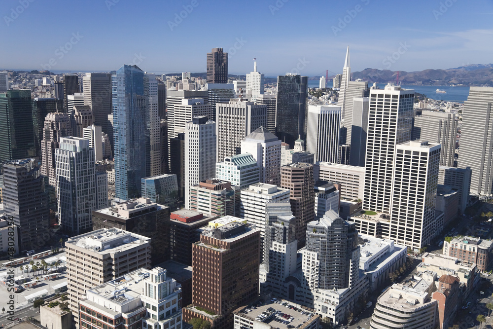 Fototapeta premium San Francisco Downtown