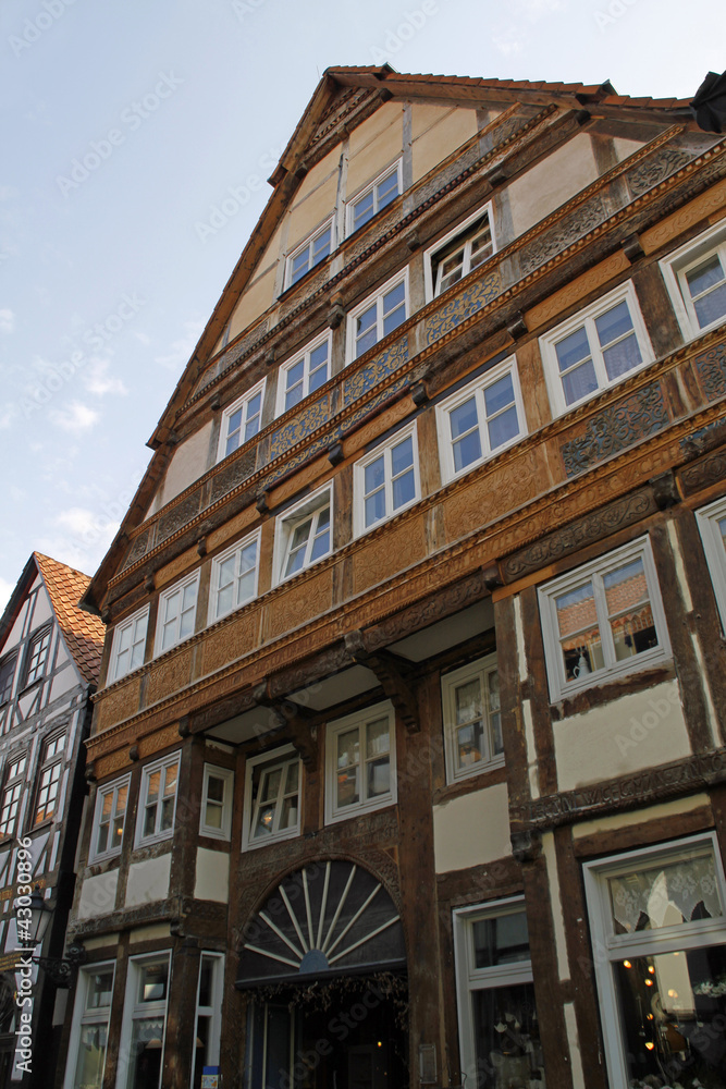 Naklejka premium Fachwerkhaus in Hameln
