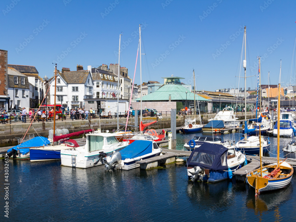 Harbour at the Barbican Plymouth