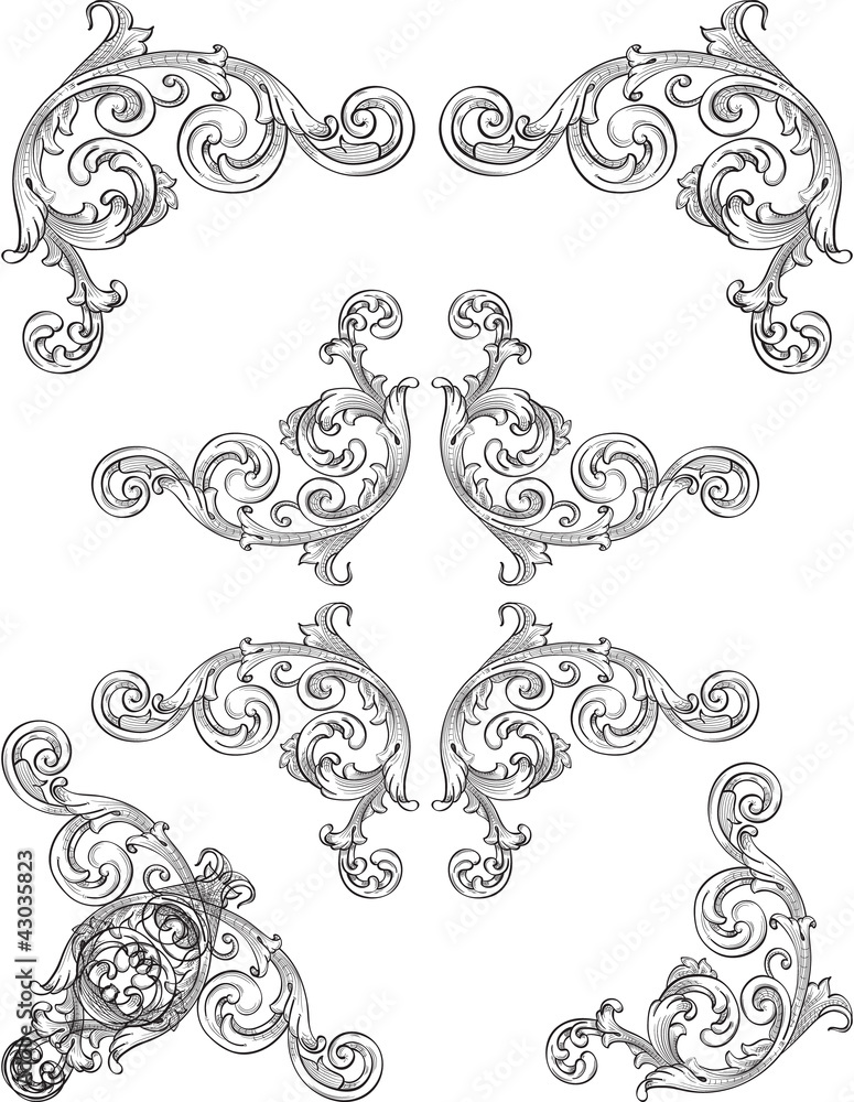 Ornate set Ornate set