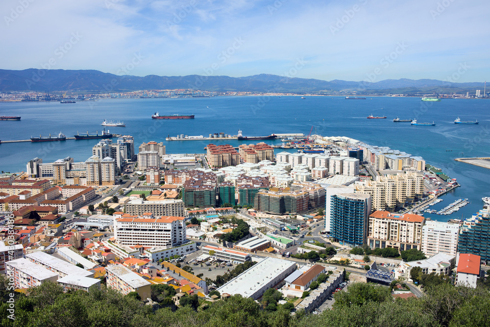Gibraltar Town and Bay