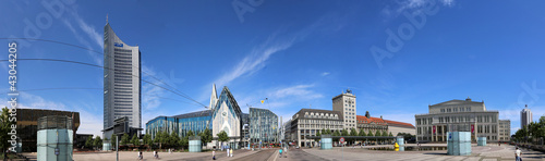 Leipzig City-Panorama photo