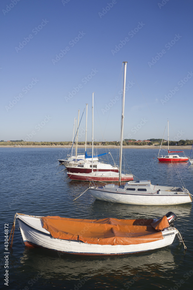 Yachts at Beadnell Yachts at Beadnell