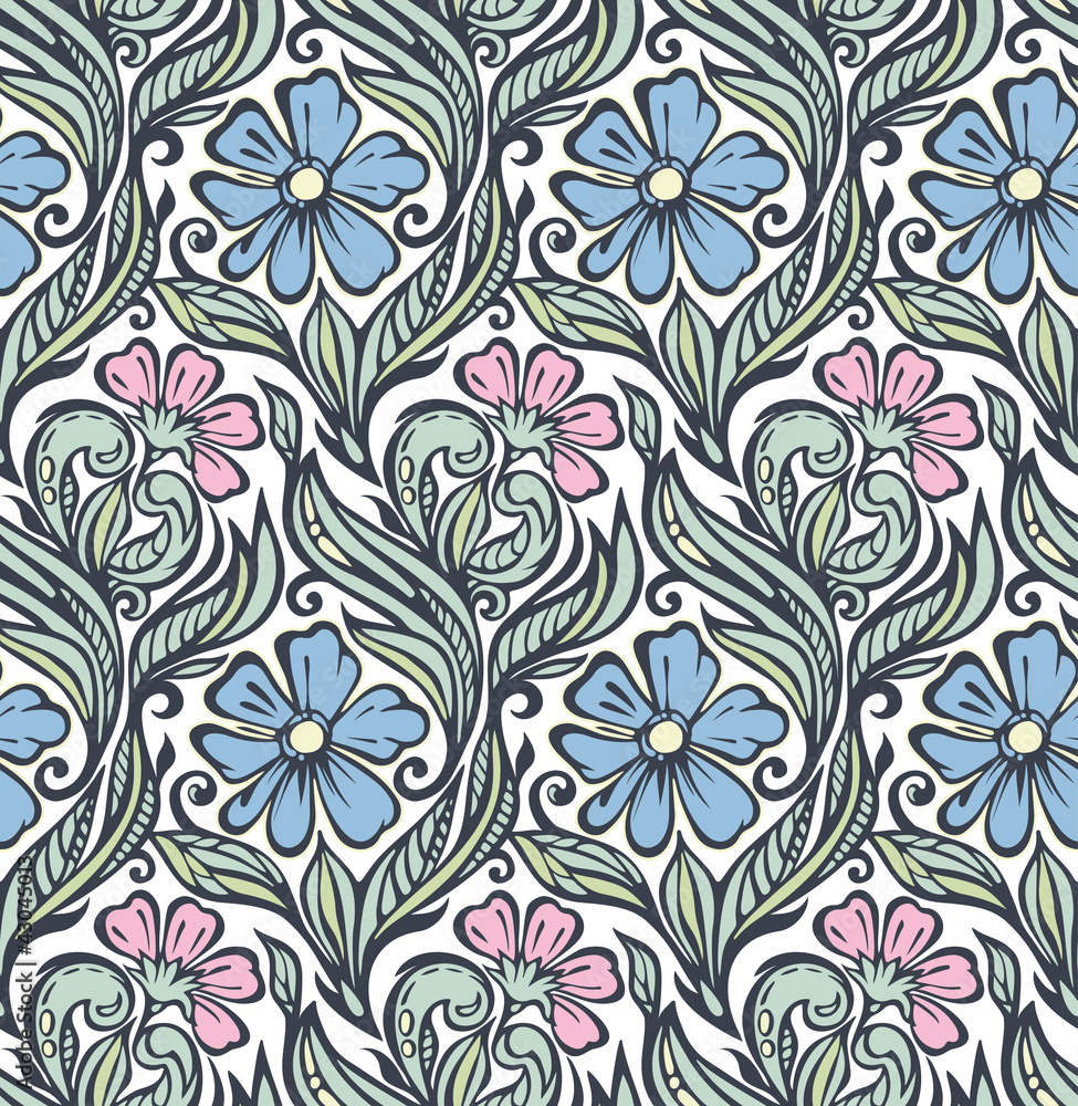 Seamless floral pattern Seamless floral pattern