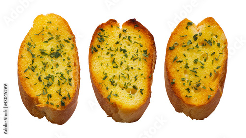 Obraz na płótnie garlic bread w salonie