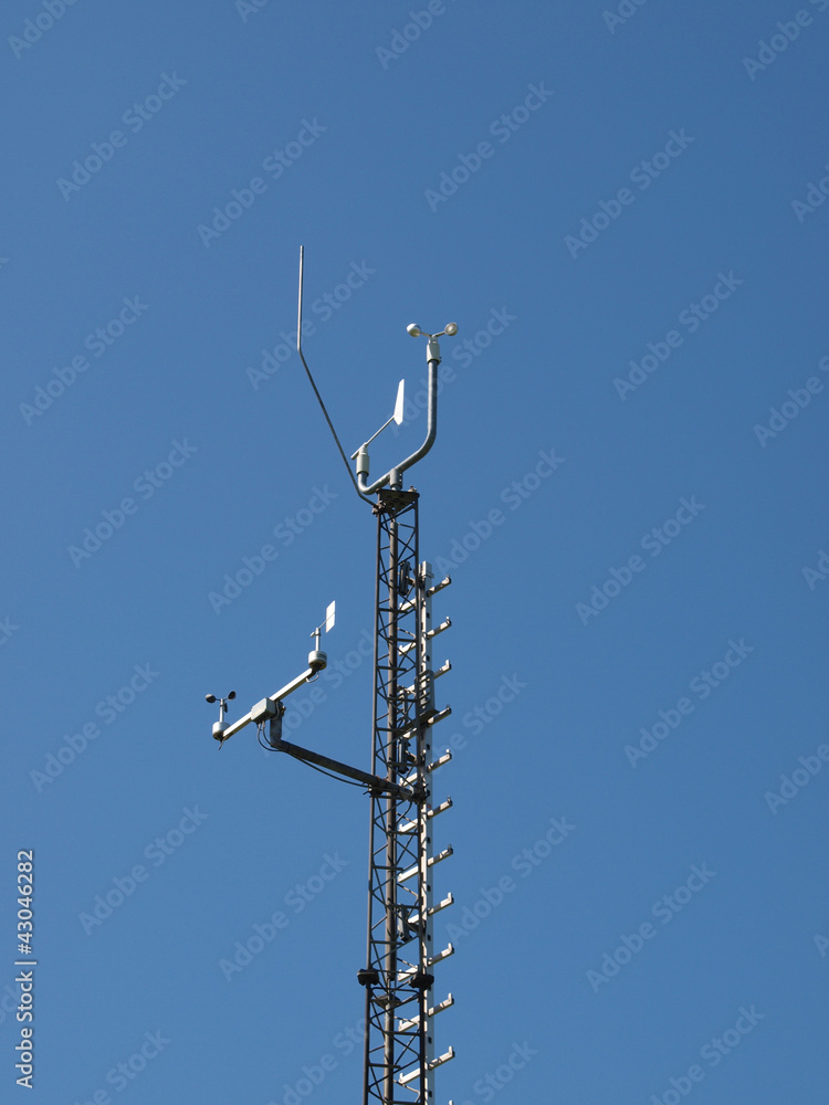 Wetterstation Windmast