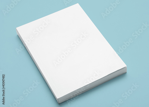 Blank White Book photo