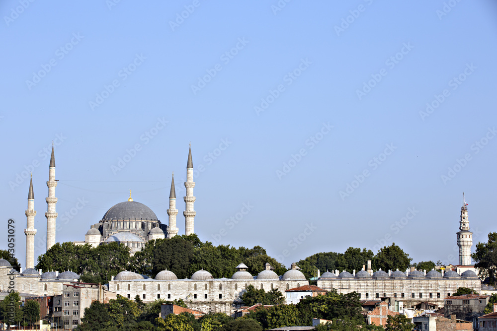Obraz premium Suleymaniye Mosque, Istanbul, Turkey