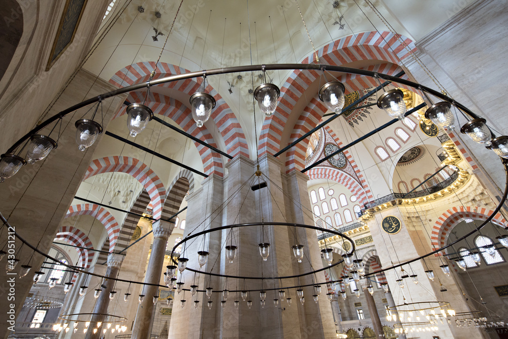 Obraz premium Suleymaniye Mosque, Istanbul, Turkey