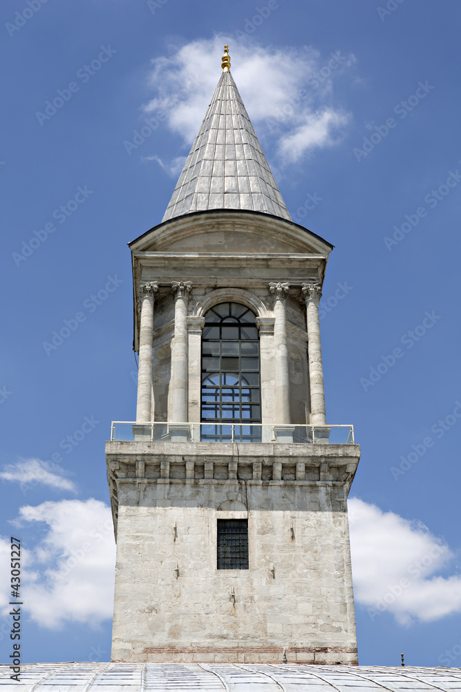 The Tower of Justice, Topkapi Palace, Istanbul, Turkey