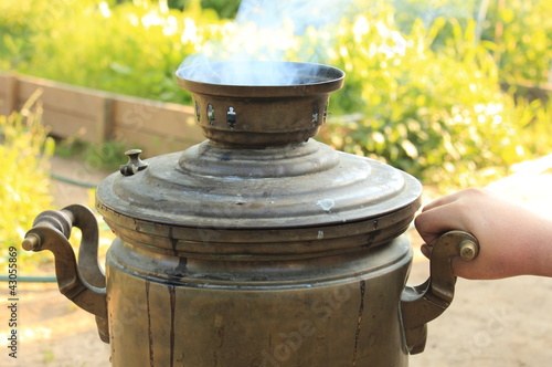 Дровяной самовар