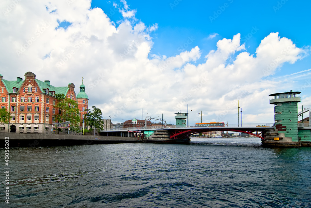 Naklejka premium Copenhagen bridge.