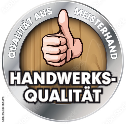 Siegel Handwerksqualität