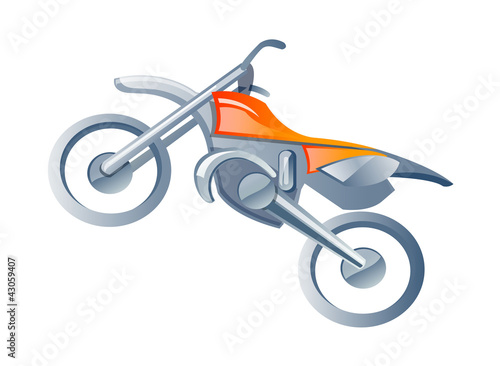 vector icon motorbike