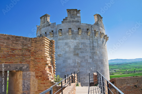 Castle of Lucera. Puglia.  Italy.
