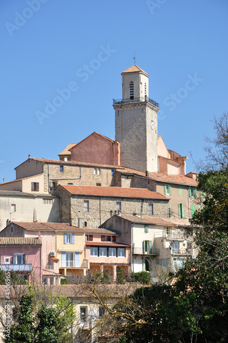 Obraz na płótnie village de Provence w salonie