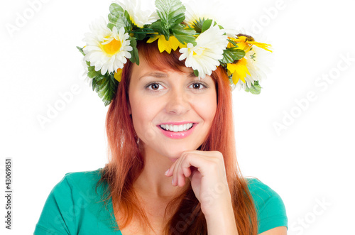 Foto blumenmädchen