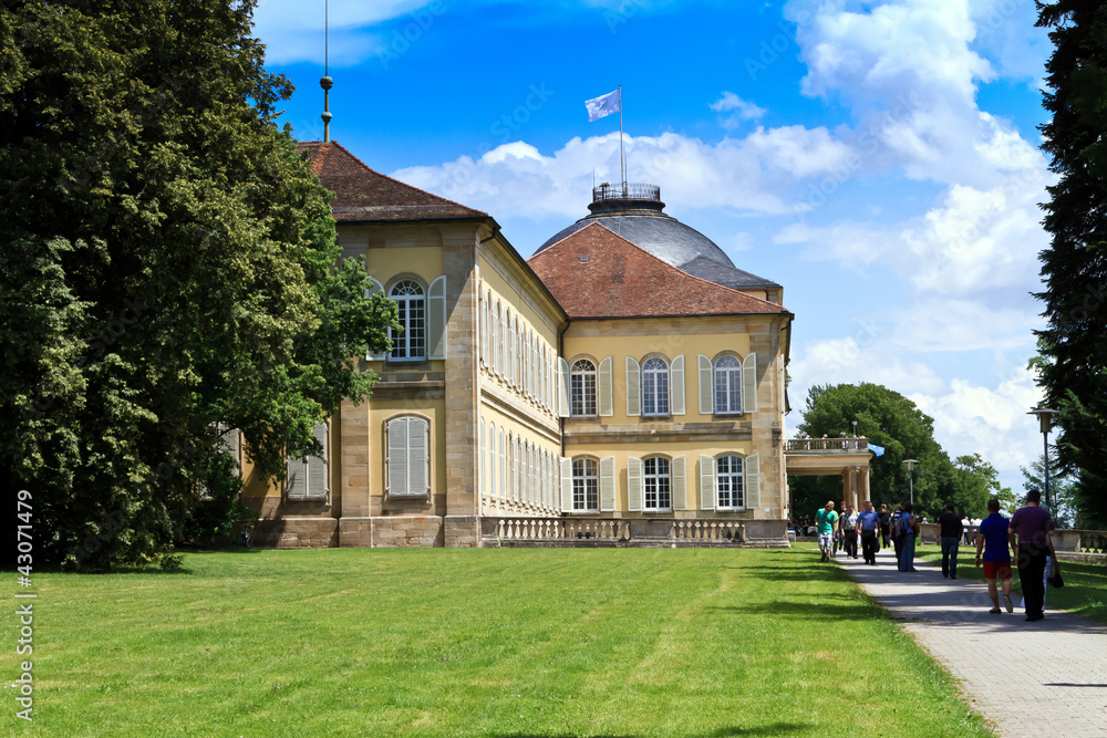 Unversität Hohenheim (Schloss) in Stuttgart, Deutschland