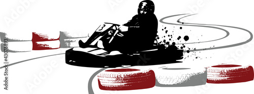 Go-kart illustration