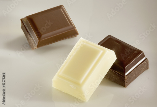 Carrés de chocolat