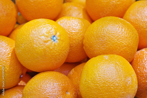background of orange fruit