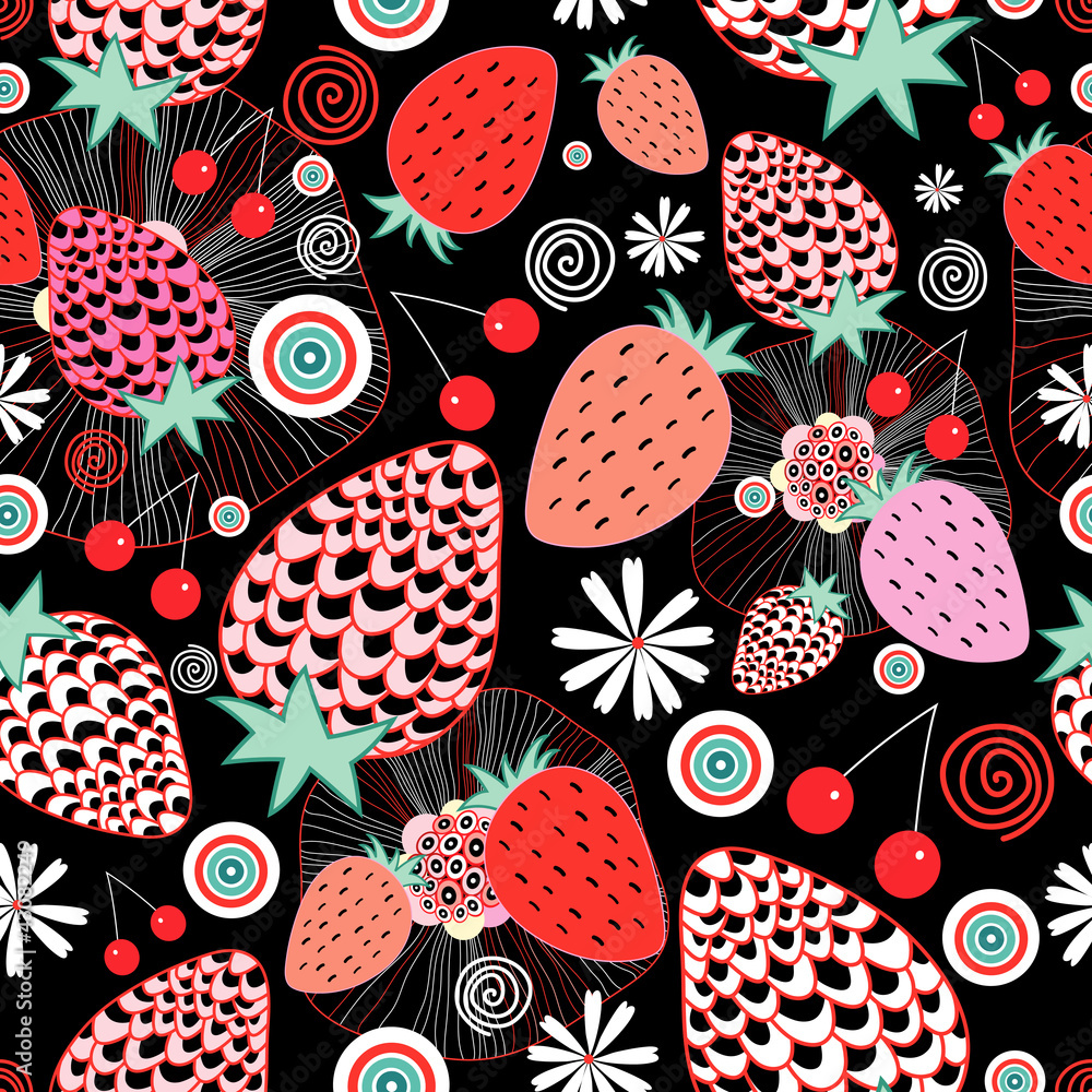 custom made wallpaper toronto digitaltexture of berries