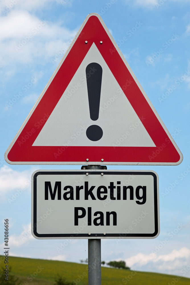 Achtung-Schild MARKETING PLAN Achtung-Schild MARKETING PLAN