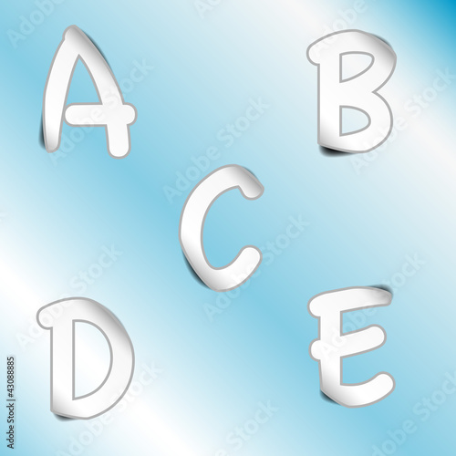 Alphabet _A,B,C,D,E