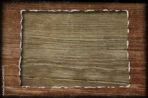 Holz Textur als Holzrahmen ...