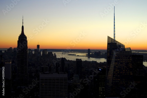 Atardecer en Manhattan