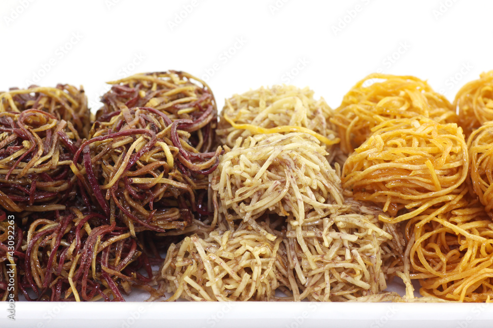 Taro Fritter sweet for between-meal edible at market Taro Fritter sweet for between-meal edible at market