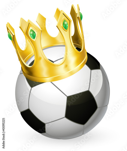 King of football soccer
