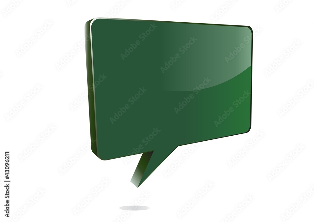 Naklejka premium conversation