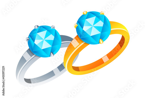 vector icon rings photo