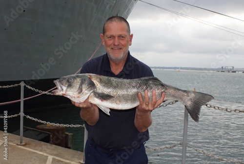 Large Seabass, 13lb 2oz photo