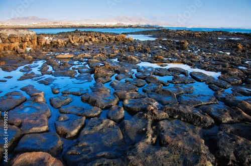 Low tide on the edge of El Cotillo, Fuerteventura
