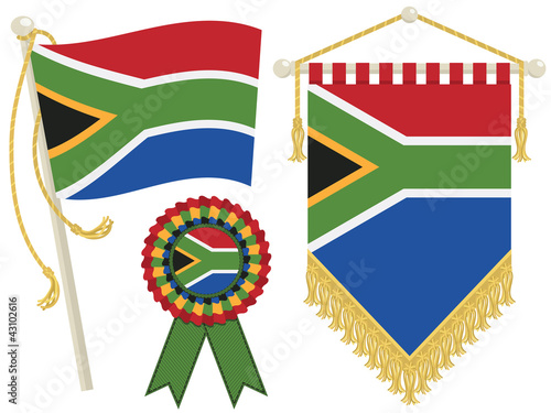 south africa flags