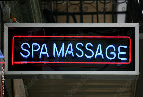 Massage Sign