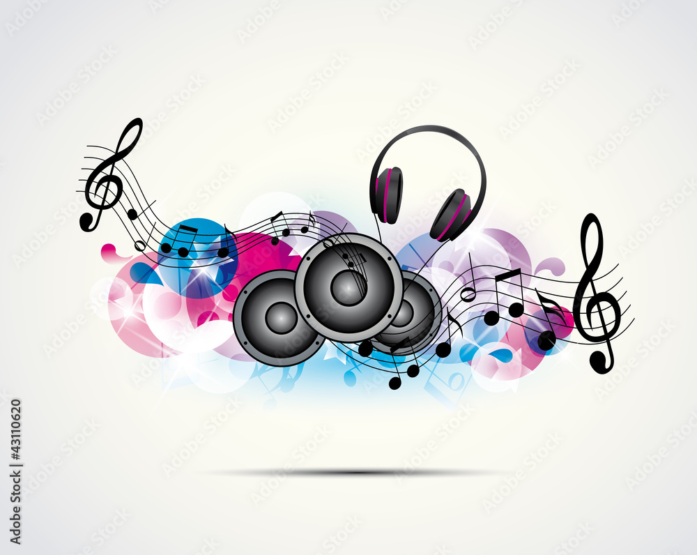 Fototapeta premium background music