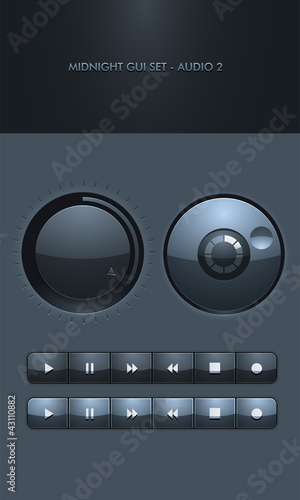 Vector GUI Set - Audio 1