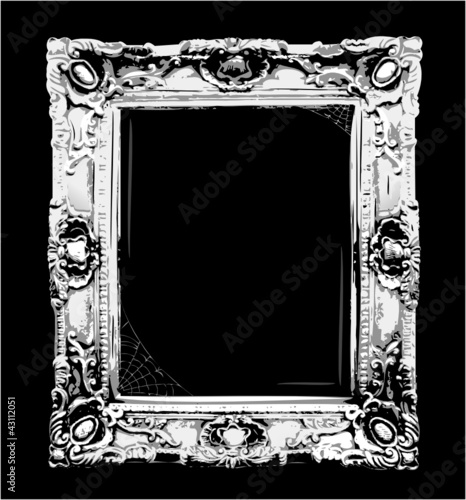 Spooky empty frame