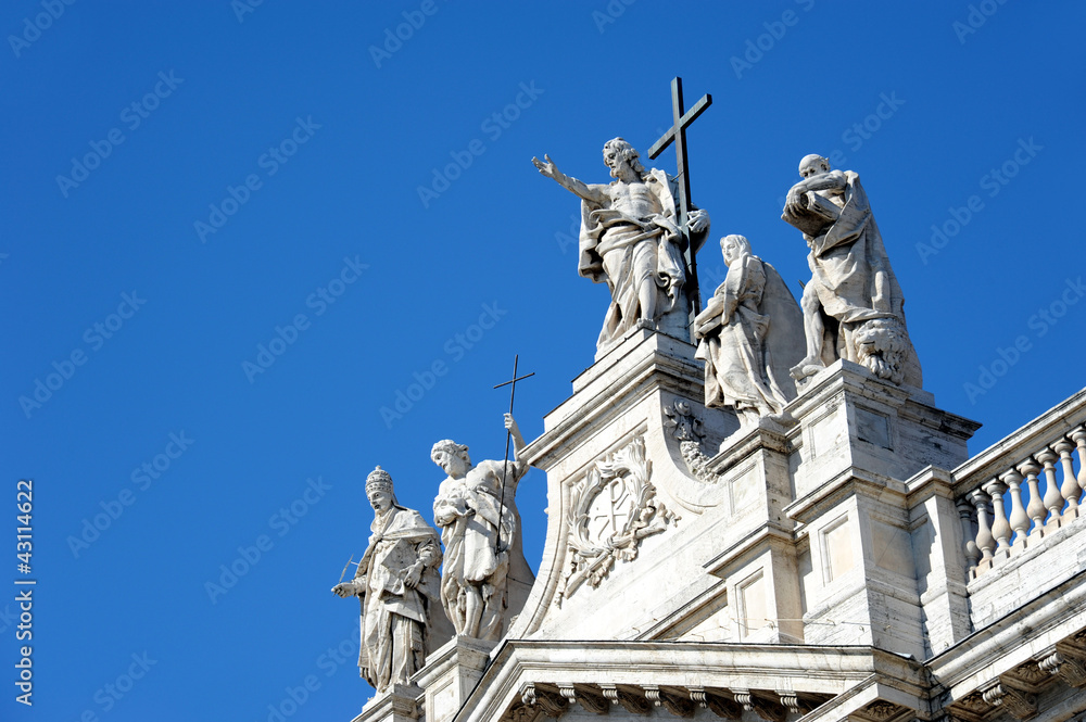 Basilika Laterano Laterankirche Rom Detail